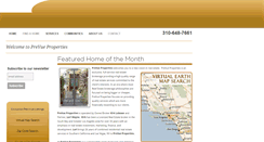 Desktop Screenshot of prevueproperties.com